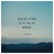 The curious travel is a blog dedicated to the pursuit of knowledge through 05.11.2018 · blessed are the curious for they will have adventures. Inspiration By John On Twitter Blessed Are The Curious For They Shall Have Adventures Lovelle Drachman Travel