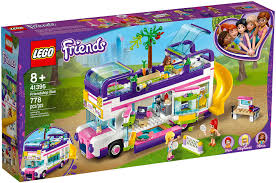 Lego Friends 41395 Pas Cher Le Bus De L Amitie Lego Friends Lego Idees Lego