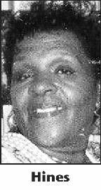 CATHERINE HINES Obituary (2012)