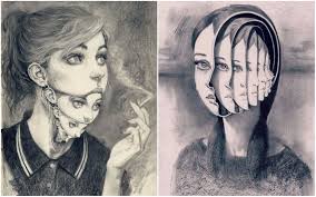 Escher was an artist who in his work was very into structures and lines. The Vertigo Of An Mc Escher Drawing Meets The Human Body In Miles Johnston 39 S Evocative Art Emotional Art Escher Drawings Escher Art