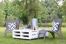 By plans for making a coffee table out of pallets bunny for each one picture is group of wood available in your coffee table made out from pallets. Pallet Outdoor Coffee Table Knockoffdecor Com