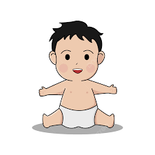 Gambar Kartun Anak Lucu Duduk, Anak, Duduk, Imut PNG Transparan Clipart dan  File PSD untuk Unduh Gratis
