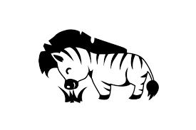 Download Zebra Eating Grass Svg Cut File By Creative Fabrica Crafts Creative Fabrica SVG Cut Files