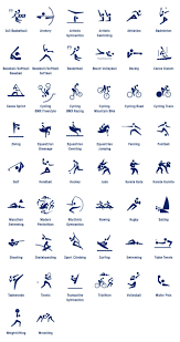Summer olympic games and winter olympic games are held every four years. Tokyo 2020 Unveils Olympic Games Sport Pictograms