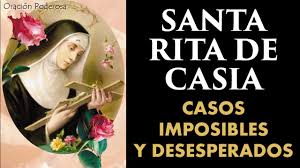 De pronto, hubo situaciones complicadas en las que. Oracion Milagrosa A Santa Rita De Casia Abogada De Los Casos Imposibles Y Muy Desesperados Youtube
