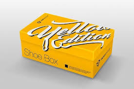 Free packaging and box mockups. Shoe Box Mockup By Boxmagic On Creativemarket Shoe Box Design Shoe Box Box Mockup