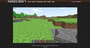 Or even a seperate free app! Minecraft Classic Online English Free