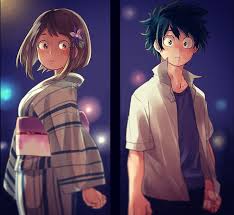 Hd Wallpaper Anime My Hero Academia Izuku Midoriya Ochaco Uraraka Wallpaper Flare Recommended hd desktop background images for you anime my hero academia izuku midoriya