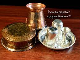 How To Maintain And Clean Silver Copper And Bronze Vessels How To Clean Silver Copper Vessel Deep Cleaning Tips