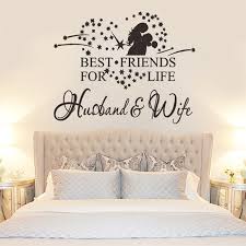 Choose from various fonts and layouts so the artwork matches your personalities. Bedroom Romantic Bedroom Wall Art Design