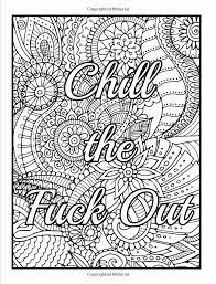 Why not relax by coloring the things you can't say? Pin On Useful Tips