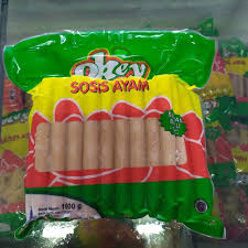 Ayam giling yang diberi bahan pelapis dengan atau tanpa penambahan bahan makanan. Okey Sosis Ayam Stik Naget Ayam 1000gr Shopee Indonesia