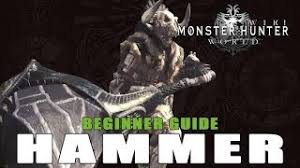 Hold r2, then press o. Monster Hunter World Guide Hammer Fextralife