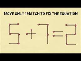 3 Matchstick Puzzlers Youtube Maths Puzzles Math Problem Solving Math Riddles Brain Teasers