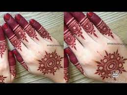 A gol tikki mehndi design is a subtle way to update your signature look. Simple Mehndi Designs For Hands Gol Tikki Mehendi Design Tutorial 2020 Arabic Mehndi Back Hand Yout Mehndi Designs 2018 New Mehndi Designs Mehndi Simple