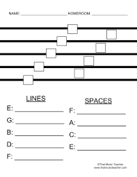 Treble Staff Note Name Reminder Worksheet Music Worksheets Worksheets Free Music Worksheets