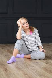 Download A Girl Wearing A Sock Mockup Set Psd Template Mockupden