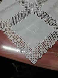 Mantel A Crochet Uncinetto Semplice Quadrati Uncinetto Schema Uncinetto