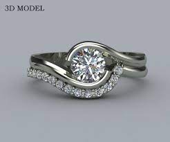 Curved Bypass Diamond Wedding Ring Diamond Wedding Bands Wedding Ring Designs Wedding Ring Bands