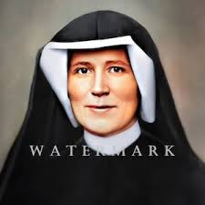 Sainte Faustine Kowalska, art sacré, art mural religieux pour familles,  sainte patronne, cadeau de pendaison de crémaillère.