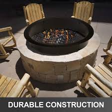 Its primary task is to prevent fires from spreading outside the perimeter and accidentally starting a wildfire. 41 Mo Finance Fire Pit Ring 36 Inch Outer 30 Inch Inner Diameter Abunda