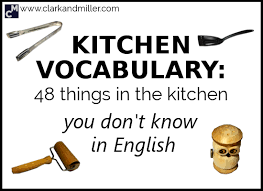 This is a set of modular kitchen accessories with a set of matching ceramic canisters, jars, small bowls, and dishes of varying sizes. Kitchen Vocabulary 48 Things In The Kitchen You Don T Know In English Clark And Miller