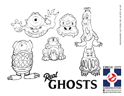 Ghostbusters coloring page coloring home pages by coloringhome.com. Spook Central Halloween Treat Ghostbusters Coloring Pages