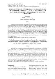 Apr 10, 2020 · kunci jawaban ini dibuat untuk membantu mengerjakan soal ips bagi kelas 8 di halaman 221. Pdf Penerapan Model Pembelajaran Numbered Heads Together Untuk Meningkatkan Aktivitas Belajar Dan Hasil Belajar Ips Siswa Kelas Viii G Smpn 2 Ponorogo