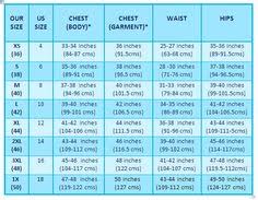 47 Best Measurement Chart Women Men Children Images In 2019