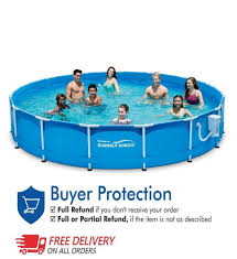 15 X 33 Above Ground Pool W Metal Frame Cartridge Filter Pump Family Swimming Summerwaves Best Above Ground Pool Above Ground Swimming Pools Summer Waves