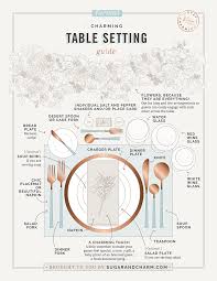 A table setting is more than just the set of utensils placed on the table, the glasses and the colour of the tablecloth and napkins. How To Set A Table A Guide With Absolutely Everything To Know Sugar And Charm Dinner Table Setting Table Setting Guide Easter Brunch Table Setting