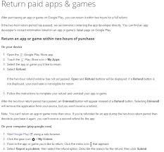 If you constantly make refund requests, you won't see. 2 Hour Refund Window For Paid Apps And Games On The Play Store Is Officially Official