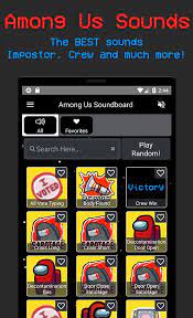 You can also download each audio file individually and save it to your hard . Among Us Soundboard For Android Apk Download