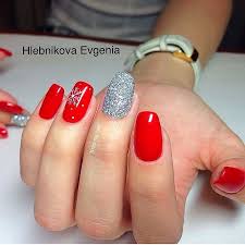 Red And Silver Nails The Best Images Bestartnails Com Cool red and silver nails images for your pleasure.