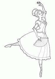 Free printable disney princess coloring pages for kids printable. Barbie And The 12 Dancing Princesses Coloring Page Only Coloring Coloring Home