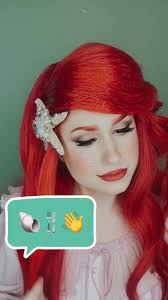 👋 (wearing Ariel’s nightgown from Secret Honey 💕 a rare exception to my  ‘no pink’ rule 👻) #ariel #littlemermaid #arielcosplay #princess