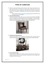 Maybe you would like to learn more about one of these? Types Of Furniture Used According To The Interiors