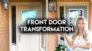 The entrance group or porch of the building is called the complex of elements intended for the design of the entrance. Diy Front Door Makeover On A Budget Youtube