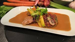 Wir In Bayern Rezepte Geschmorter Kalbsbraten Mit Gemuse Und Semmelpflanzerl Br De Kalbsbraten Rezepte Braten