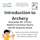 Introduction to Archery event in Roseburg, OR