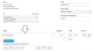 How To Format Your Invoices