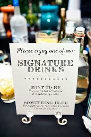 Pin By Jean West On Dream Wedding Wedding Signature Drinks Signature Cocktails Wedding Wedding Drink