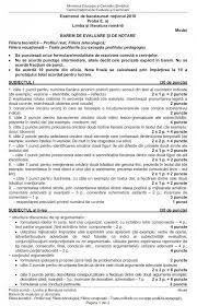 Bac 2016 limba şi literatura română subiecte şi bareme. Subiecte Bacalaureat 2016 RomanÄƒ Ce Subiecte Au Picat La RomanÄƒ Libertatea
