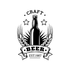 Beer Logo 60 Barrel Pub Bar Tavern Brew Brewery Barley Etsy In 2021 Beer Logo Beer Logo Design Retro Beer Logo