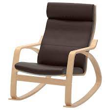 Unless you're scrutinising both chairs side by side, it's very difficult to differentiate the pello, but the main difference is that the i have a poang leather cushion chair which the head rest have gotten sticking? Poang Chair Cushion Glose Dark Brown Ikea