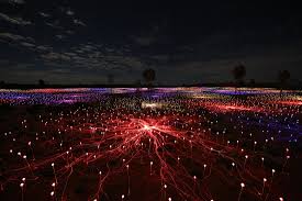 Photo Of The Week 50 000 Lights Bloom In The Desert Installation Art Light Art Installation Light Installation
