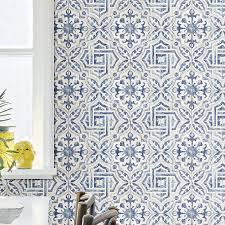 alexis spanish tile 33 l x 20 5 w geometric wallpaper roll reviews joss main alexis spanish tile 33 l x 20 5 w geometric wallpaper roll
