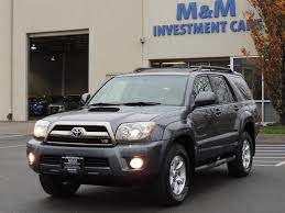 2006 4runner sport edition xsp (special package that comes factory with leather and suede, carbon fiber style interior décor, dual borla exhausts, volant cai and i want it but.first i'd have to sell off the 2wd 06 v6 runner i inherited from my parents which is too darn reliable for me to consciously sell! 2006 Toyota 4runner Sport Edition 4x4 Leather Sunroof 1 Owner