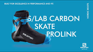 Prolink sole fits nnn boots. Salomon S Lab Carbon Skate Prolink Boot New Moon Ski Bike Hayward Wi