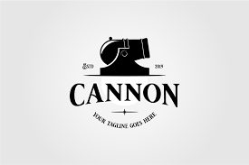 Download Cannon Icon Vector Vintage Logo Design Graphic By Lawoel Creative Fabrica SVG Cut Files